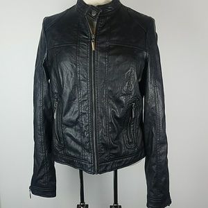 J2 vegan leather jacket . B01-06